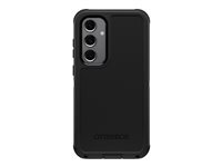 OtterBox Defender Series - Baksidedeksel for mobiltelefon - silikon - svart - for Samsung Galaxy S24 FE 77-97219