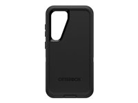OtterBox Defender Series - Beskyttelsesboks for mobiltelefon - robust - polykarbonat, syntetisk gummi - svart - for Samsung Galaxy S23 77-91038