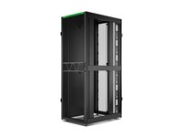 APC NetShelter SX Gen 2 - Rack skap - 2124 H x 750W x 1070D mm, med sider - står på gulv - svart - 42U - 19" - TAA-samsvar - for P/N: SMT1000RM1U, SMT750RM1U, SRTL10KRM4UT, SRTL5KRM2UI-HW, SRTL5KRM2UT-HW, SRTL8KRM4UT AR3155B2