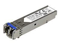 StarTech.com MSA Uncoded Compatible SFP Module, 1000BASE-LX, 1GbE Single Mode (SMF) Fiber Optic Transceiver, 1GE Gigabit Ethernet SFP, LC Connector, 10km, 1310nm, DDM, Mini GBIC Module - Lifetime Warranty (SFP1000LXST) - SFP (mini-GBIC) transceivermodul - 1GbE - 1000Base-LX - LC-enkeltmodus - opp til 10 km - 1310 nm - for P/N: US1GA30SFP, US1GC30SFP SFP1000LXST