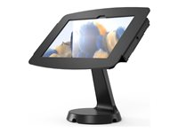 Compulocks Galaxy Tab A7 Lite Space Enclosure Mast Counter Stand - Monteringssett (hus, stativ) - for nettbrett - låsbar - stål, aluminium - svart - skjermstørrelse: 8.7" - skranke - for Samsung Galaxy Tab A7 Lite 333B870GA7SB