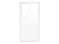 OtterBox React Series - Baksidedeksel for mobiltelefon - antimikrobielt - termoplastisk elastomer (TPE), polykarbonat - blank - for Samsung Galaxy S23 Ultra 77-91322
