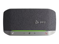 Poly Sync 20+M - Smart høyttalertelefon - Bluetooth - kablet, trådløs - USB-A via Bluetooth-adapter - sølv - Certified for Microsoft Teams 772C9AA