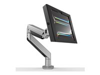 Compulocks iPad Pro M4 11" (2024), Apex Enclosure Reach Articulating Arm - Monteringssett (hus, leddarm) - for nettbrett - låsbar - høyverdig aluminium - svart, sølv - skjermstørrelse: 11" - skrivebordsmonterbar - for Apple 11-inch iPad Pro M4 Wi-Fi, M4 Wi-Fi + Cellular 660REACH11PAPX4B