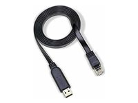 HPE Aruba - Nettverkskabel - RJ-45 (hann) til USB (hann) - 2.5 m - PIN6TX-3RX R9G48B