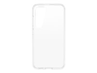OtterBox React Series - Baksidedeksel for mobiltelefon - antimikrobielt - termoplastisk elastomer (TPE), polykarbonat - blank - for Samsung Galaxy S23 77-91314