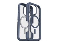 OtterBox Defender Series XT - Baksidedeksel for mobiltelefon - robust - MagSafe-samsvar - plastikk - babyblå jeans - for Apple iPhone 16 Pro 77-96120
