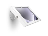 Compulocks Galaxy Tab A9+ Apex Enclosure Core Stand - Monteringssett - boltebar - for nettbrett - 45° kjerne - låsbar - metallramme, stål - hvit - skjermstørrelse: 11" - skranketopp, veggmonterbar - for Samsung Galaxy Tab A9+ 111W11GAPX9W