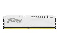 Kingston FURY Beast - DDR5 - modul - 16 GB - DIMM 288-pin - 5600 MT/s / PC5-44800 - CL40 - 1.25 V - ikke-bufret - on-die ECC - hvit KF556C40BW-16