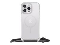OtterBox React Series - Baksidedeksel for mobiltelefon - halskjede - MagSafe-samsvar - blank - for Apple iPhone 14 Pro Max 77-92301