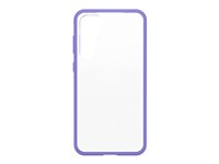 OtterBox React Series - Baksidedeksel for mobiltelefon - antimikrobielt - termoplastisk elastomer (TPE), polykarbonat - purplexing - for Samsung Galaxy S23+ 77-91308