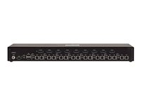 Tripp Lite Secure KVM Switch, 8-Port, Single Head, DisplayPort to DisplayPort, 4K, NIAP PP4.0, Audio, CAC, TAA - KVM / lydsvitsj - 8 x KVM/lyd/USB - 1 lokalbruker - stasjonær - TAA-samsvar - for P/N: P783-006, P783-010, UR022-001, UR030-006, WEXT1G, WEXT2G B002-DP1AC8-N4