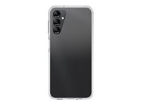 OtterBox React Series - Baksidedeksel for mobiltelefon - antimikrobielt - termoplastisk elastomer (TPE), polykarbonat - blank - for Samsung Galaxy A14 5G 77-91429