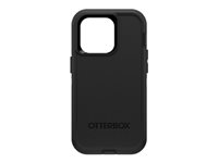OtterBox Defender Series - Baksidedeksel for mobiltelefon - robust - MagSafe-samsvar - polykarbonat, syntetisk gummi - svart - for Apple iPhone 14 Pro 77-88382