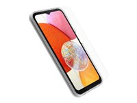 OtterBox React Series - Baksidedeksel for mobiltelefon - blank - med Trusted Glass-skjermbeskytter - for Samsung Galaxy A14 78-81194