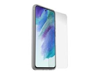 OtterBox React Series - Baksidedeksel for mobiltelefon - blank - med Trusted Glass-skjermbeskytter - for Samsung Galaxy S21 FE 5G 78-80544