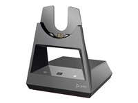 Poly - For Microsoft Teams - base for trådløst hodemikrotelefonssystem for Bluetooth-hodetelefoner - for Poly Voyager 4320; Voyager 4300 UC Series 4310; Voyager Focus 2 Office; 2 UC 786D0AA