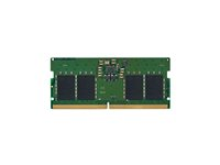 Kingston - DDR5 - sett - 16 GB: 2 x 8 GB - SO DIMM 262-pin - 5600 MT/s / PC5-44800 - CL46 - 1.1 V - ikke-bufret - on-die ECC KCP556SS6K2-16