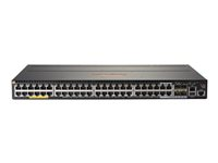 HPE Aruba 2930M 48G POE+ 1-Slot - Switch - L3 - Styrt - 44 x 10/100/1000 (PoE+) + 4 x kombo-Gigabit SFP - rackmonterbar - PoE+ (1440 W) JL322A