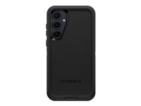 OtterBox Defender Series - Baksidedeksel for mobiltelefon - robust - polykarbonat, syntetisk gummi - svart - for Samsung Galaxy A55 77-95430